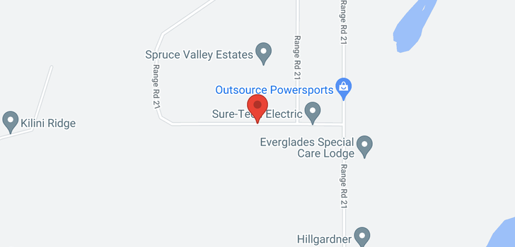 map of 9461 Spruce Valley RD